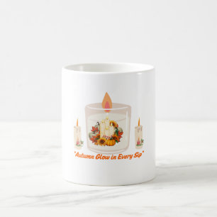 "Herbstglühen in jeder Sekunde - Cosy Fall Coffee Kaffeetasse