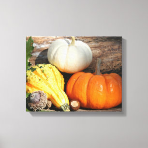 Herbstgourds Herbst Dekorative Leinwand