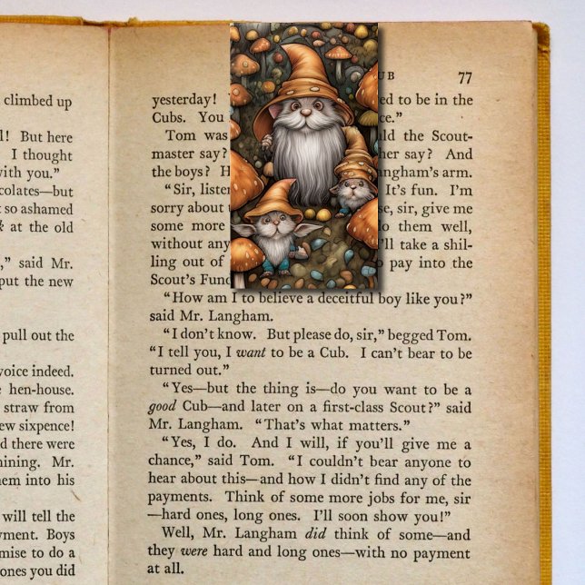 Herbstgrundierende Katzen Falten von Lesezeichen B Visitenkarten (Von Creator hochgeladen)