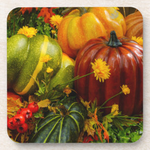 Herbstgruppierung Getränkeuntersetzer