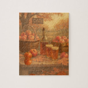 Herbstguss - Rustikale Apfelwein-Verkostung Puzzle