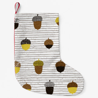 Herbstgutschriften: Vintage Tiere Kleiner Weihnachtsstrumpf