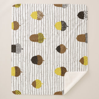 Herbstgutschriften: Vintage Tiere Sherpadecke