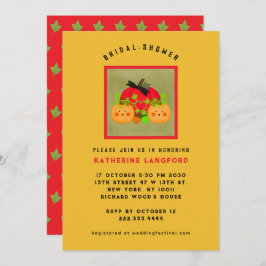 HerbstHalloween Bestes Brautparty Einladung