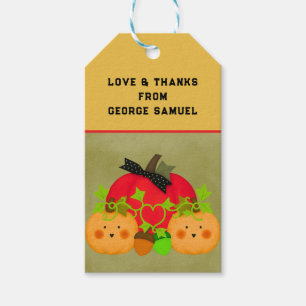 HerbstHalloween-Brautparty-Gift-Tags Geschenkanhänger