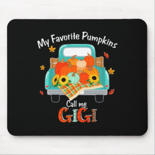 HerbstHalloween Fall Mein Lieblings-Kürbis ruft mi Mousepad