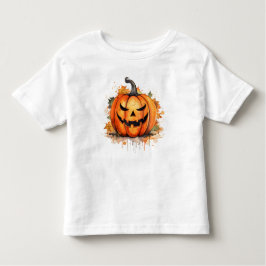 HerbstHalloween Jack-o-Laterne Kleinkind T-shirt
