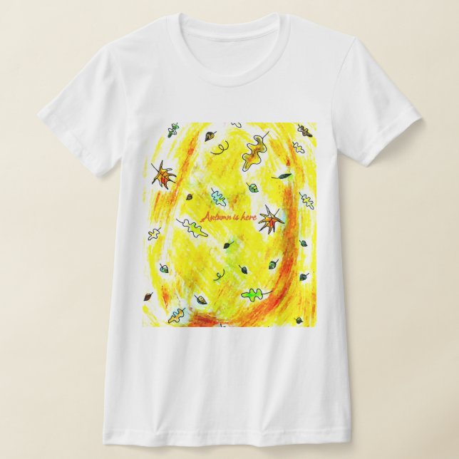 Herbsthauch (Herbst Baumhaus Sammlung) T-Shirt (Ablage )