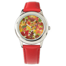 HerbstHerbstlaube Armbanduhr