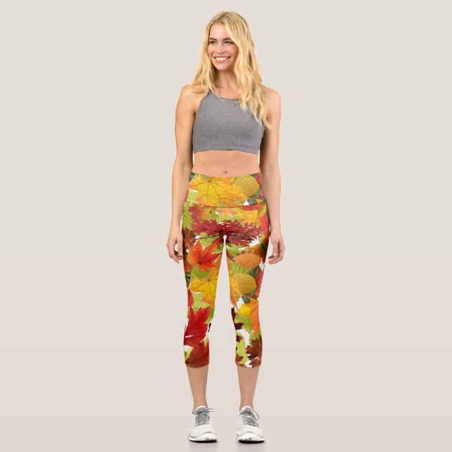 HerbstHerbstlaube Capri Leggings (Vorderseite)