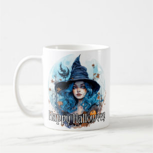 Herbsthexe Frohes Halloween Kaffeetasse