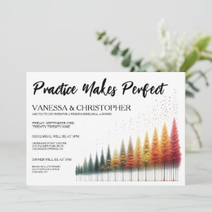 Herbsthochzeit-Probe Einladung