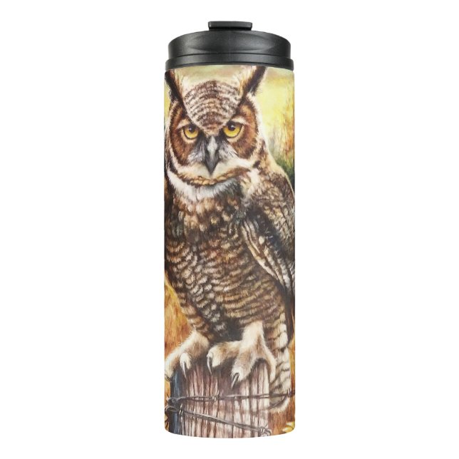 Herbsthuhn Thermosbecher (Vorderseite)