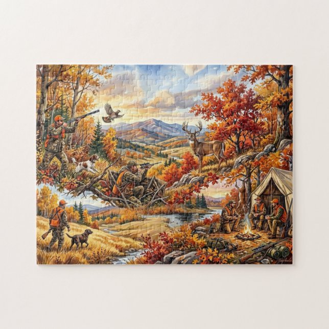 Herbstjagd-Kompilation Puzzle (Horizontal)