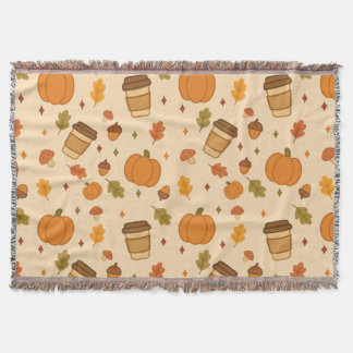 Herbstkaffee Decke