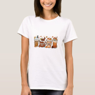 Herbstkaffee Pumpkin Gewürz T-Shirt