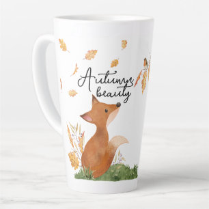 Herbstkaffee-Tasse Milchtasse
