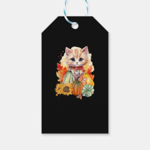 Herbstkatze Es ist Herbst Y’all Pumpkins Herbsthal Geschenkanhänger