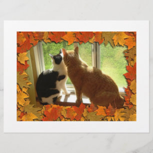 Herbstkatzen Flyer