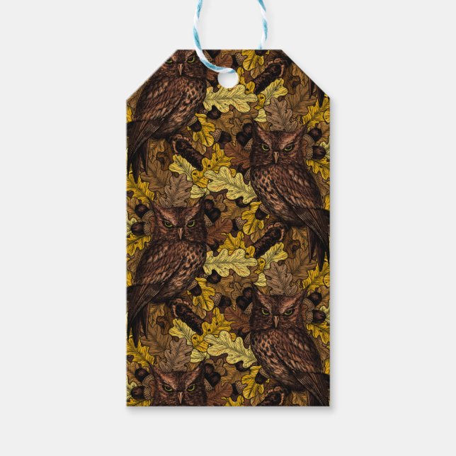 Herbstkeule Geschenkanhänger (Vorderseite)