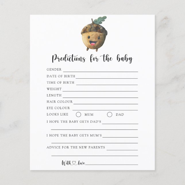 Herbstkorn - Vorhersagen und Ratschläge für Säugli (Vorderseite)