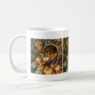 Herbstkornucopia-Tasse Kaffeetasse