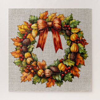 Herbstkranz-Puzzle Puzzle