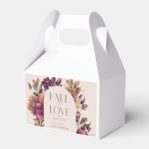 Herbstkreide Arch Pink Babydusche in der Liebe fal Geschenkschachtel