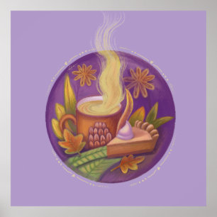 Herbstkuchen Poster