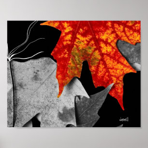Herbstkunst (Standard-Bilderrahengröße) Poster