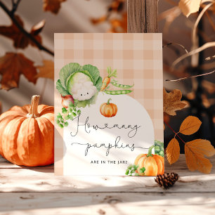 Herbstkürbis aus heimischer Anbaufläche wie viele  Poster