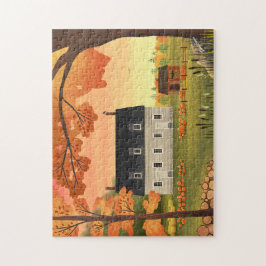 Herbstkürbis Puzzle