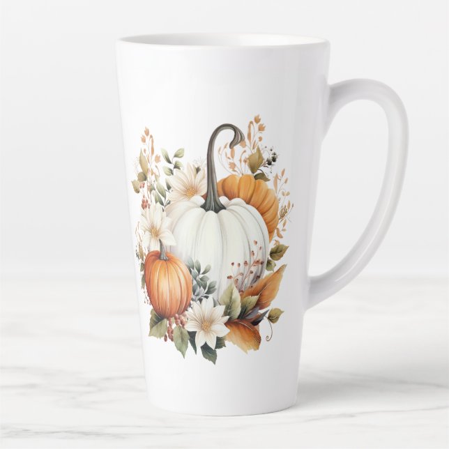 Herbstkürbisse Milchtasse (Rechts)