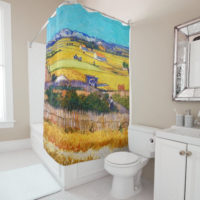 Herbstland, Van Gogh Duschvorhang (Beispiel)
