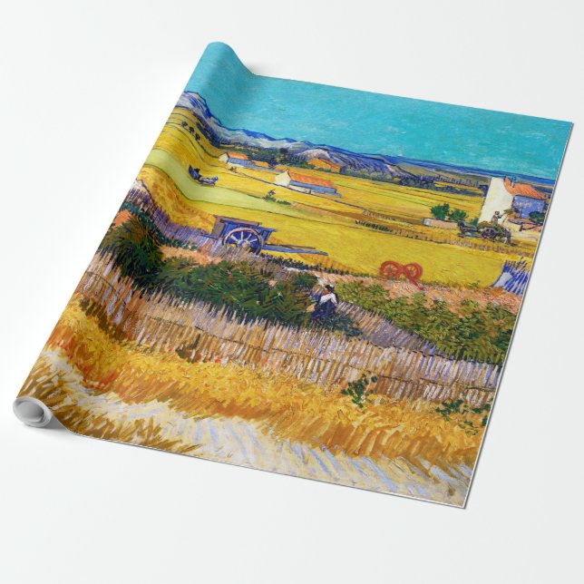 Herbstland, Van Gogh Geschenkpapier (Ungerollt)