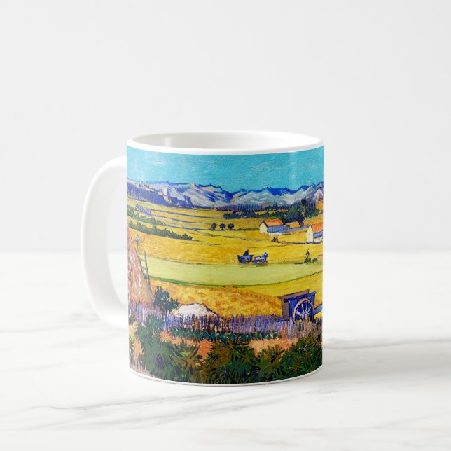 Herbstland, Van Gogh Kaffeetasse (Vorderseite Links)