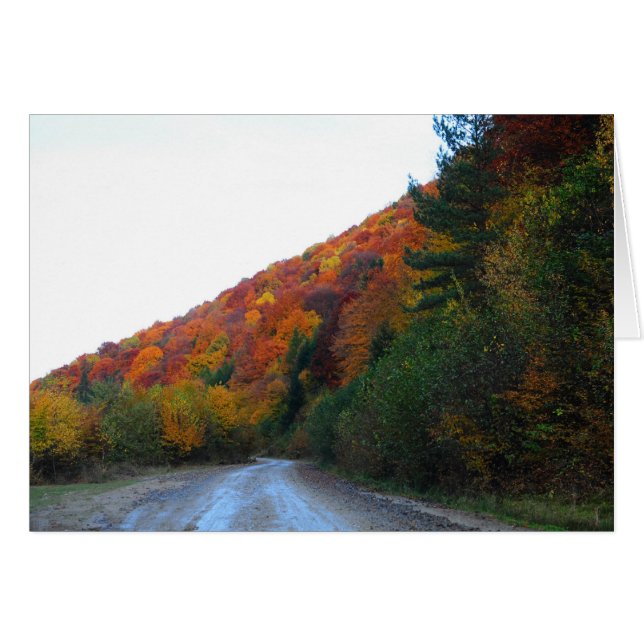 Herbstlandschaft (Vorderseite (Horizontal))
