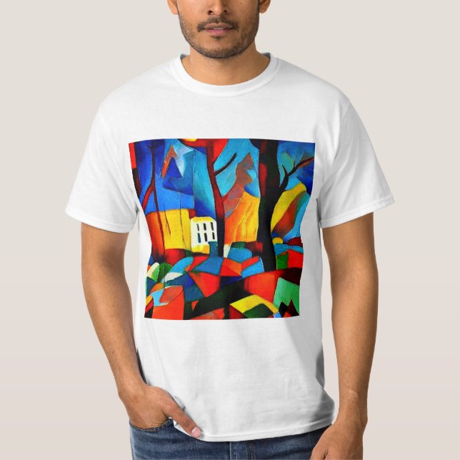 Herbstlandschaft 1 T-Shirt (Vorderseite)