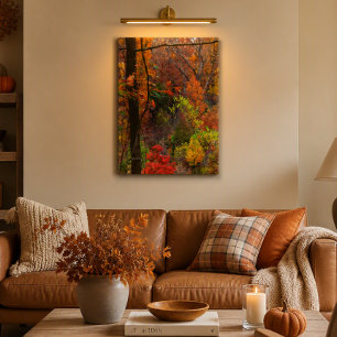 Herbstlandschaft auf Leinwand