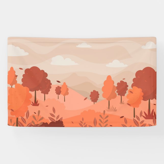 Herbstlandschaft Banner (Horizontal)
