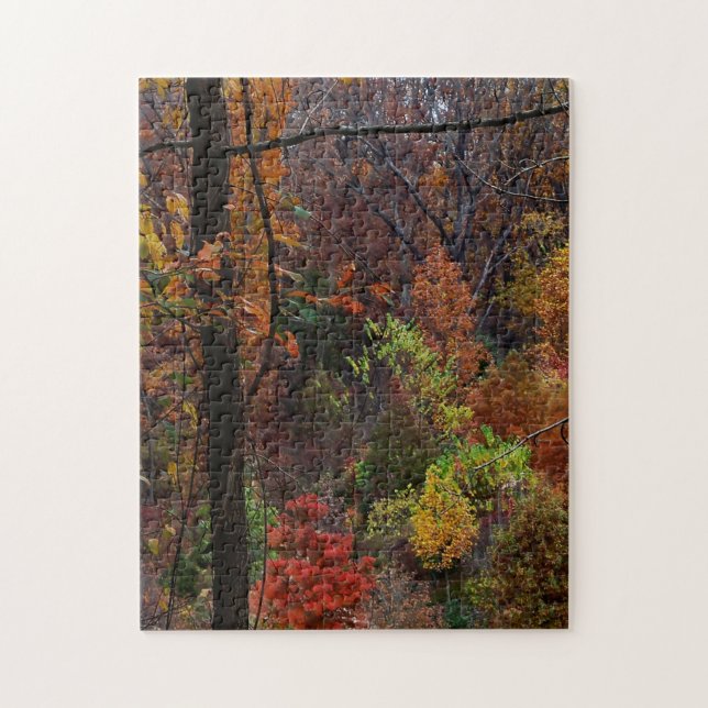 Herbstlandschaft in Arkansas Jigsaw Puzzel Puzzle (Vertikal)