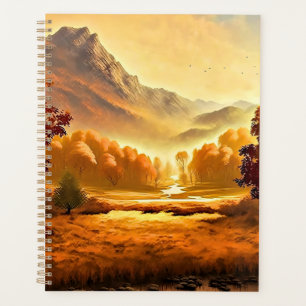 Herbstlandschaft Malerei-68754 Planer