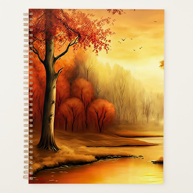 Herbstlandschaft Malerei-87546 Planer (Vorderseite)