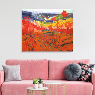 Herbstlandschaft Maurice de Vlaminck Leinwanddruck