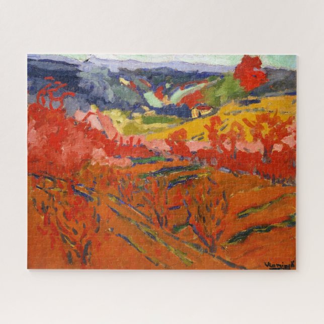 Herbstlandschaft | Maurice de Vlaminck | Puzzle (Horizontal)
