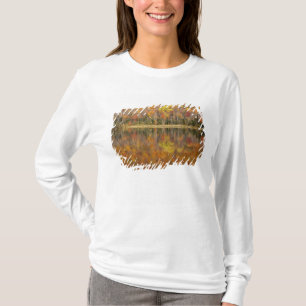 Herbstlandschaft mit See, Vermont, USA T-Shirt