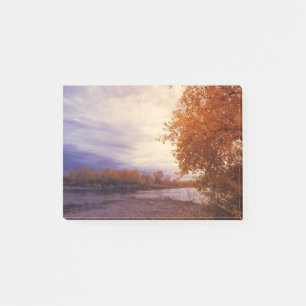 Herbstlandschaft Post-it Klebezettel