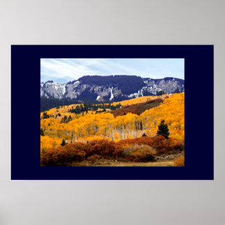 Herbstlandschaft Poster