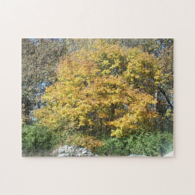 Herbstlandschaft Puzzle (Horizontal)