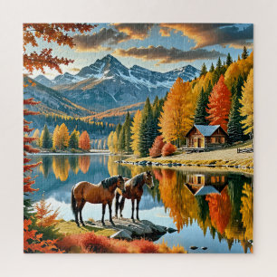 Herbstlandschaft Puzzle